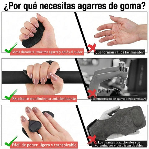 Agarres Fitness Antideslizantes – Cuidan Tus Manos y Mejoran Tu Rendimiento