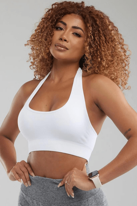 Top Vienna Cuello Blanco