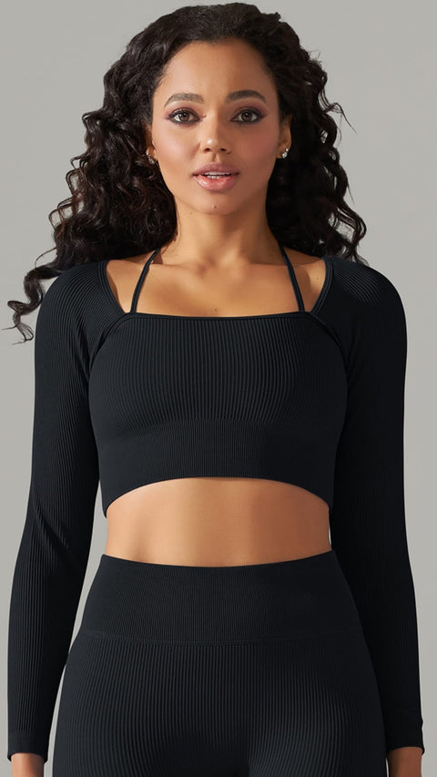 Top Manga Larga Parana Morley