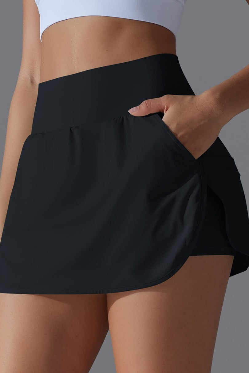 Short Pollera - Negro